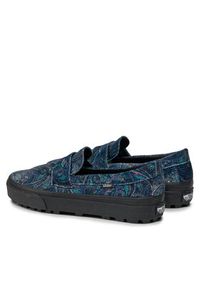 Vans Półbuty Style 53 VN000CQPCX91 Granatowy. Kolor: niebieski. Materiał: materiał