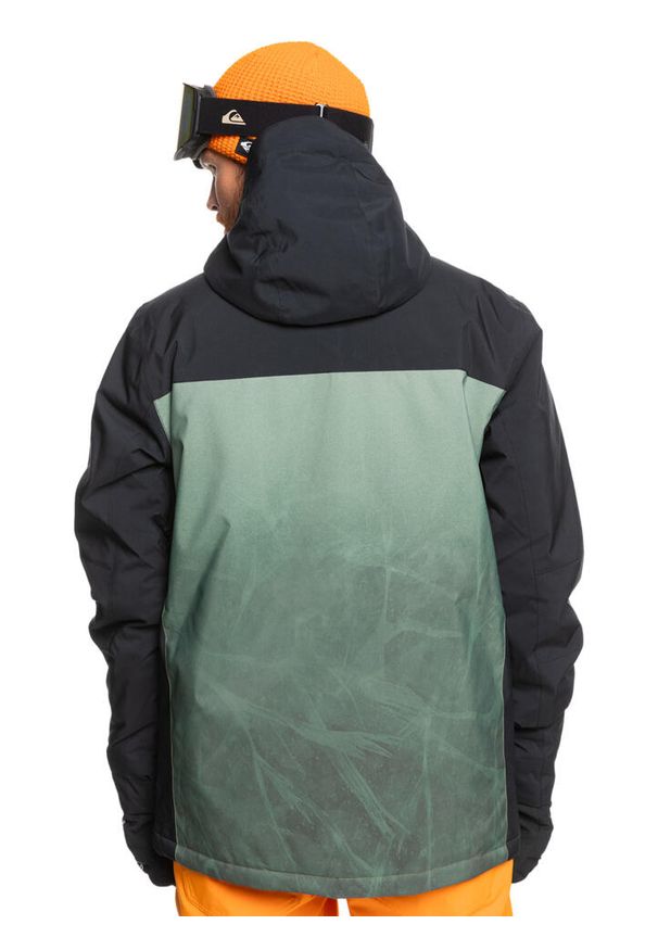 Kurtka snowboardowa męska Quiksilver Morton. Kolor: zielony. Sport: snowboard