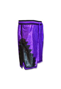 Spodenki sportowe Nike LeBron Goon Squad Shorts Hyper. Kolor: fioletowy, wielokolorowy, czarny. Sport: koszykówka