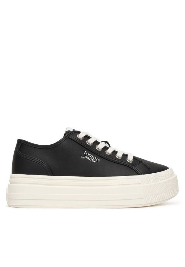 Sneakersy Tommy Jeans. Kolor: czarny