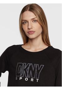 DKNY Sport Bluza DP2T9071 Czarny Regular Fit. Kolor: czarny. Materiał: bawełna. Styl: sportowy