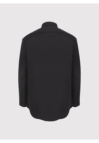 Pako Lorente - PAKO LORENTE - Czarna koszula męska z długim rękawem. Kolor: czarny. Materiał: bawełna, elastan. Długość rękawa: długi rękaw. Długość: długie #5