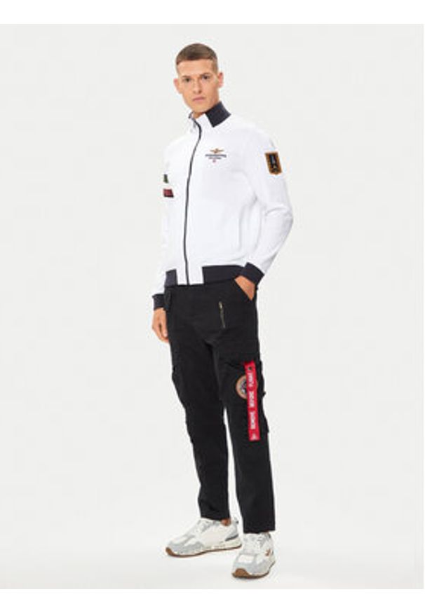 Aeronautica Militare Spodnie cargo 241PA1582CT3255 Czarny Regular Fit. Kolor: czarny. Materiał: bawełna