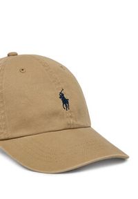 Polo Ralph Lauren Czapka z daszkiem 211912843020 Brązowy. Kolor: brązowy. Materiał: materiał, bawełna #3