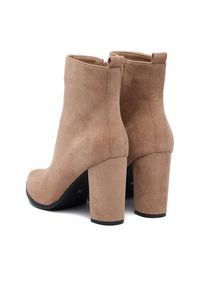 DeeZee Botki E-5133-6 Beżowy. Kolor: beżowy. Materiał: materiał #7