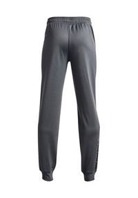 Under Armour Spodnie dresowe UA BRAWLER 2.0 TAPERED PANTS 1361711 Szary Regular Fit. Kolor: szary. Materiał: dresówka