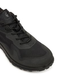 ecco - ECCO Sneakersy 82433357341 Czarny. Kolor: czarny. Materiał: materiał #2