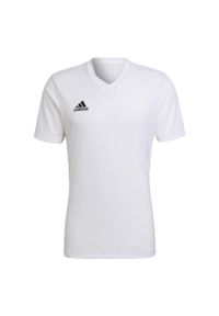 Adidas - Koszulka piłkarska męska adidas Entrada 22 Jersey. Kolor: biały. Materiał: poliester, jersey. Sport: piłka nożna #2