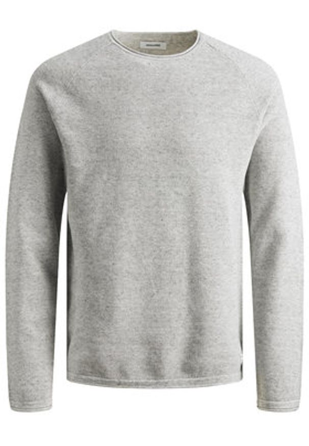 Jack & Jones Sweter Hill 12157321 Szary Regular Fit. Kolor: szary. Materiał: bawełna