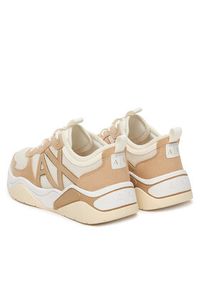 Armani Exchange Sneakersy XW002230 AF21432 MZ432 Beżowy. Kolor: beżowy. Materiał: materiał #4