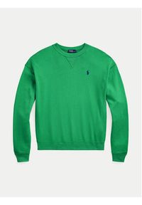 Polo Ralph Lauren Bluza 211935582013 Zielony Regular Fit. Typ kołnierza: polo. Kolor: zielony. Materiał: bawełna