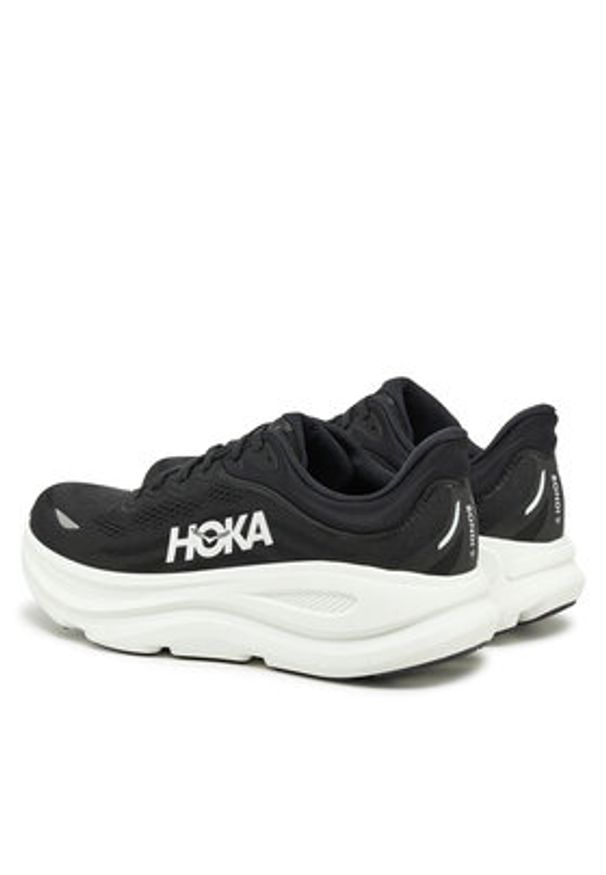 HOKA - Hoka Buty do biegania Bondi 9 Wide 1162013 Czarny. Kolor: czarny. Materiał: materiał