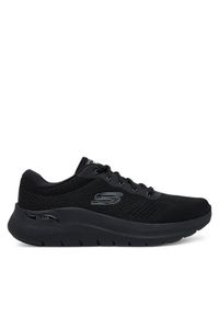 skechers - Skechers Sneakersy Arch Fit 2.0 232700/BBK Czarny. Kolor: czarny. Materiał: materiał