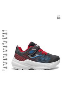 Joma Sneakersy Horizon Jr JHORIW2401V Czarny. Kolor: czarny. Materiał: mesh, materiał #7