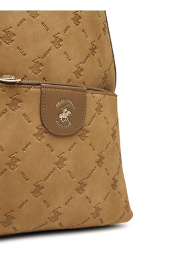 Beverly Hills Polo Club Plecak BHPC-L-003-07 Brązowy. Kolor: brązowy. Materiał: materiał, syntetyk