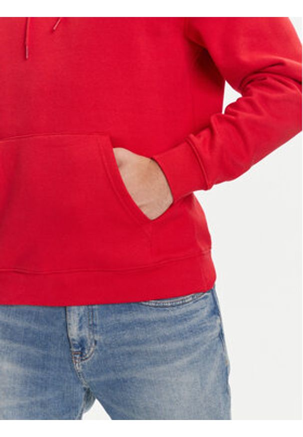 Tommy Jeans Bluza DM0DM20742 Czerwony Regular Fit. Kolor: czerwony. Materiał: bawełna