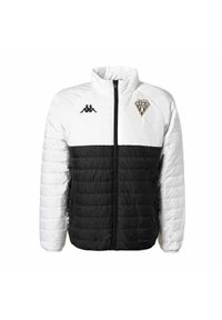 Kappa - Kurtka puchowa Angers SCO Arseco 6 2022/23. Kolor: czarny, biały, wielokolorowy. Materiał: puch. Sport: piłka nożna