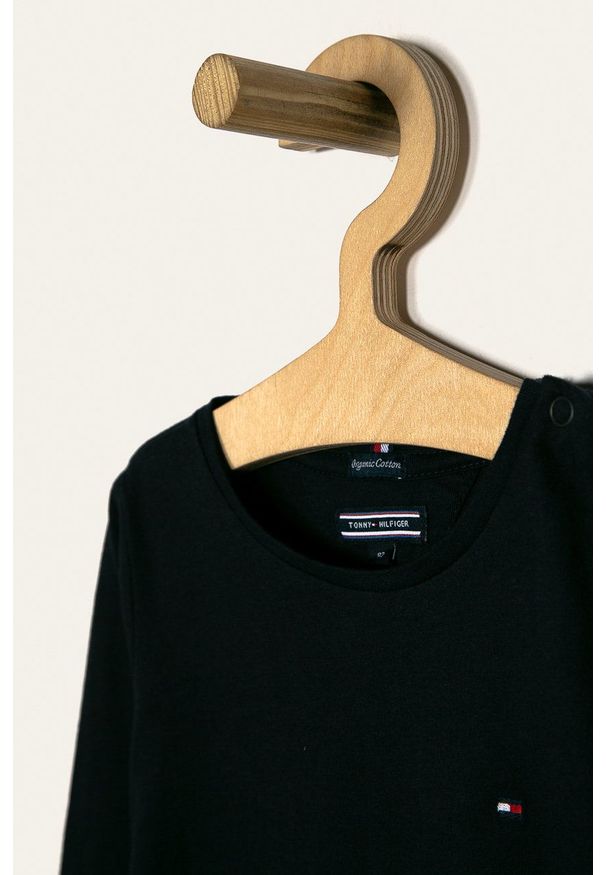 TOMMY HILFIGER - Tommy Hilfiger - Longsleeve dziecięcy 74-176 cm. Kolor: niebieski. Materiał: materiał. Długość rękawa: długi rękaw