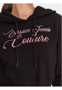 Versace Jeans Couture Bluza 79HAIT05 CF01T Czarny Regular Fit. Typ kołnierza: kołnierzyk włoski. Kolor: czarny. Materiał: bawełna #3
