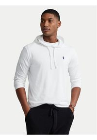 Polo Ralph Lauren Longsleeve 710847203015 Biały Regular Fit. Typ kołnierza: polo. Kolor: biały. Materiał: bawełna. Długość rękawa: długi rękaw