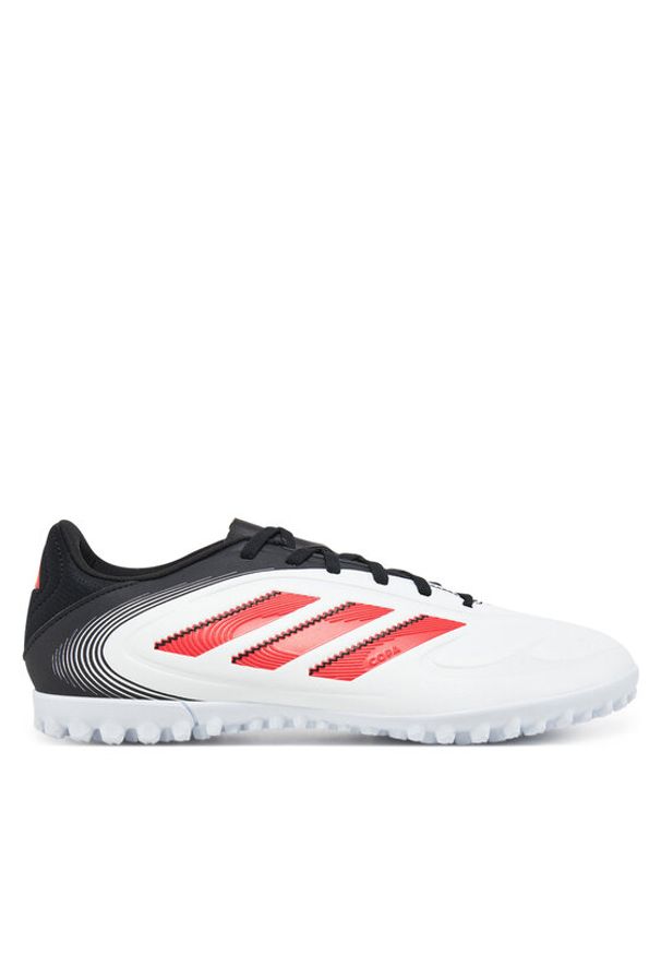 Adidas - adidas Buty do piłki nożnej Copa Pure 3 Club Turf IE1168 Biały. Kolor: biały. Materiał: skóra