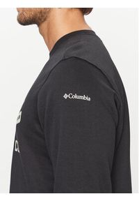columbia - Columbia Bluza Trek™ Crew Czarny Regular Fit. Kolor: czarny. Materiał: bawełna