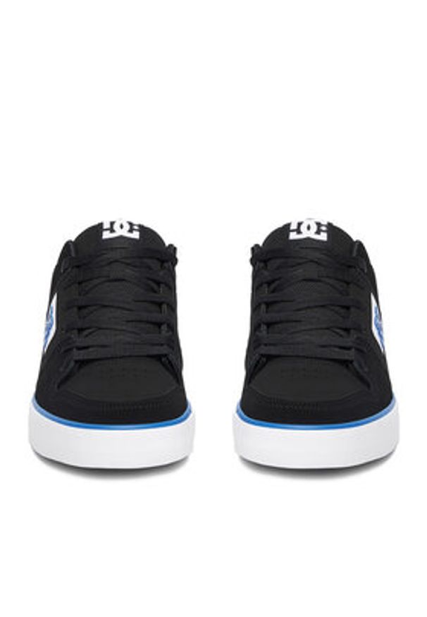 DC Sneakersy EO-PURE DC01782005 Czarny. Kolor: czarny. Materiał: skóra, zamsz