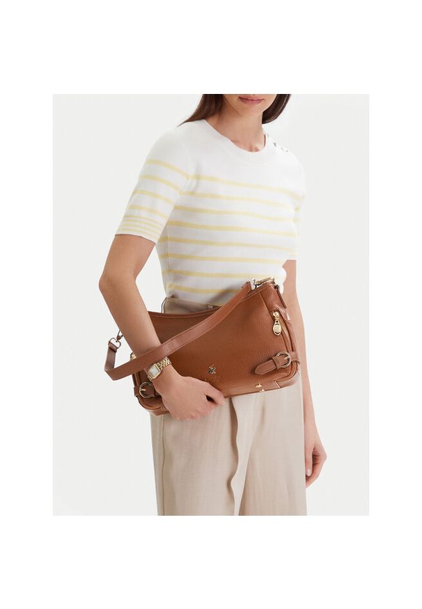 Torebka Beverly Hills Polo Club. Kolor: brązowy