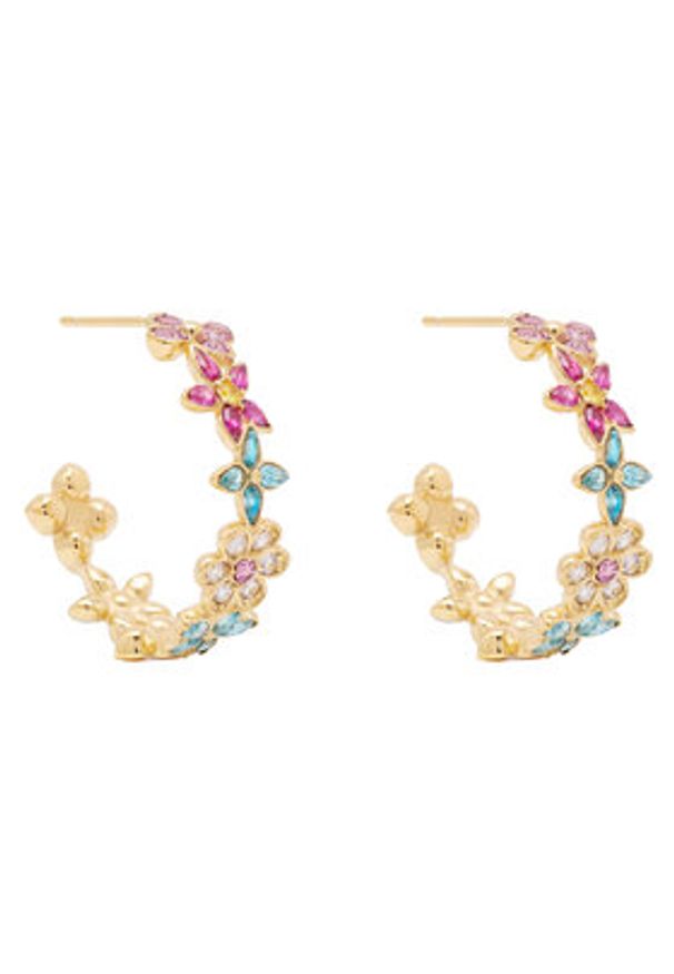 Guess Kolczyki JUBE06 031JW Złoty. Materiał: metalowe. Kolor: złoty