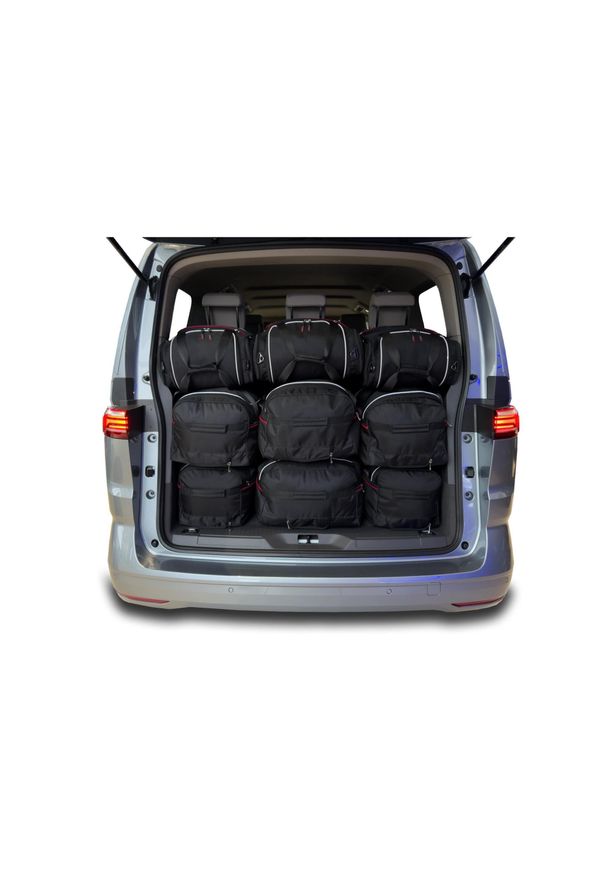 KJUST - Torby Do Bagażnika Vw Multivan L2 2021+ 9Szt Kjust. Kolor: czarny. Styl: sportowy
