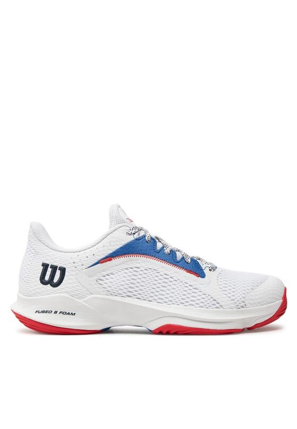 Wilson Buty do tenisa Hurakn 2.0 WRS331660 Biały. Kolor: biały. Materiał: mesh, materiał. Sport: tenis