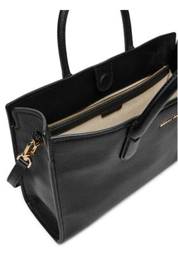 MICHAEL Michael Kors Torebka 30F4GETS2L Czarny. Kolor: czarny. Materiał: skórzane