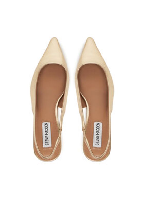 Steve Madden Czółenka Kari SM11003377 Złoty. Kolor: złoty. Materiał: skóra