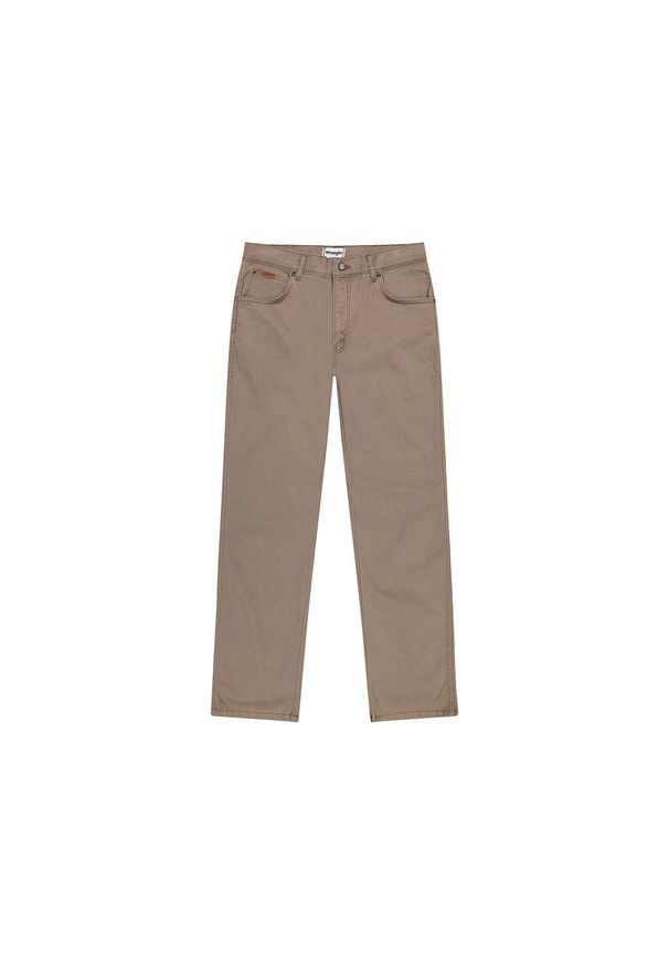 Wrangler - WRANGLER MĘSKIE SPODNIE MATERIAŁOWE TEXAS IRON 112356884 W121017431. Materiał: materiał
