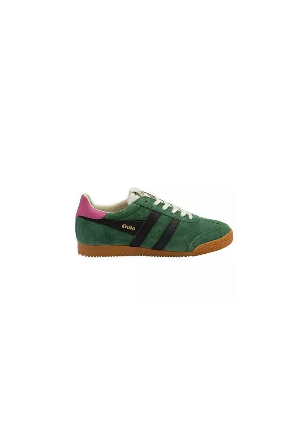 Baskets Femme Baskets Gola Vert Vert Gola. Kolor: czarny, wielokolorowy, zielony. Materiał: zamsz. Sport: turystyka piesza