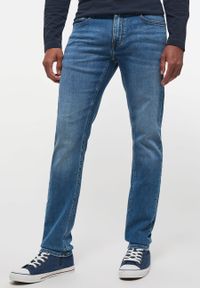 Mustang - MUSTANG OREGON TAPERED MĘSKIE SPODNIE JEANSOWE JEANSY DENIM BLUE 1013435 5000 582