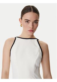 Marella Sukienka koktajlowa Sapore 2613221113 Écru Regular Fit. Materiał: syntetyk. Styl: wizytowy #2