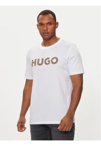 Hugo T-Shirt Dulivio_U243 50519724 Biały Regular Fit. Kolor: biały. Materiał: bawełna #1