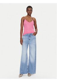 Morgan Top 251-BAMBINO M Różowy Regular Fit. Kolor: różowy. Materiał: syntetyk #4