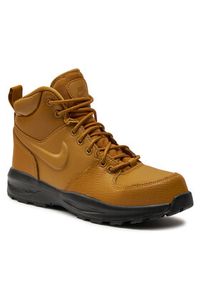 Nike Sneakersy Manoa Ltr (Gs) BQ5372 700 Brązowy. Kolor: brązowy. Materiał: skóra