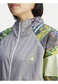 Adidas by Stella McCartney - adidas by Stella McCartney Bluza Earth Collage JG5793 Szary Loose Fit. Kolor: szary. Materiał: syntetyk #4