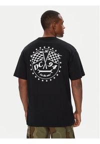 DC T-Shirt ADYZT05467 Czarny Regular Fit. Kolor: czarny. Materiał: bawełna #3