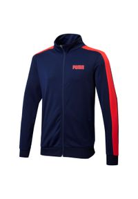 Bluza sportowa Puma Track. Kolor: niebieski. Sport: bieganie