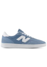 Buty New Balance Numeric NM440BBW - niebieskie. Kolor: niebieski. Materiał: materiał, zamsz, skóra, guma. Szerokość cholewki: normalna. Sport: skateboard