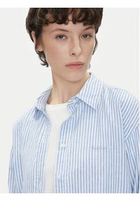 Pepe Jeans Koszula Dream PL305033 Niebieski Loose Fit. Kolor: niebieski. Materiał: len, bawełna #3