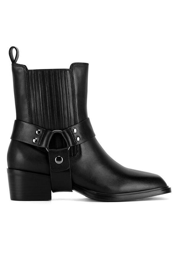 Gino Rossi - Kowbojki GINO ROSSI. Kolor: czarny