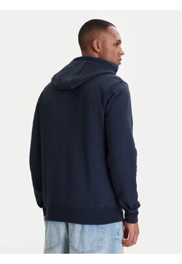 Quiksilver Bluza Fineline EQYFT05198 Granatowy Regular Fit. Kolor: niebieski. Materiał: syntetyk