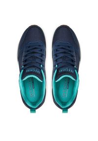skechers - Skechers Sneakersy Uno Inside Matters 155005/NVY Granatowy. Kolor: niebieski. Materiał: materiał #5