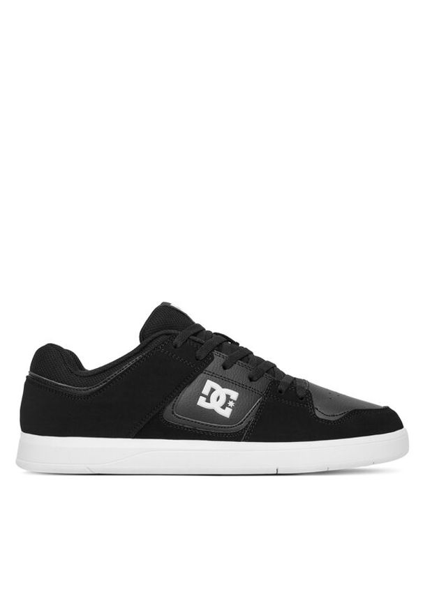 DC Sneakersy CURE ADYS400073-BLK Czarny. Kolor: czarny. Materiał: nubuk, skóra