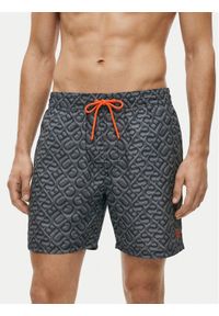 Guess Szorty kąpielowe F6GT27 WG2A2 Szary Regular Fit. Kolor: szary. Materiał: syntetyk #1